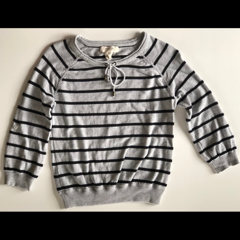 Striped Knit Sweater